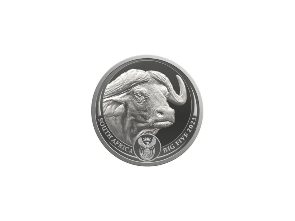 ビッグファイブ バッファロー 地金型銀貨