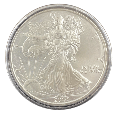 2005年銘 イーグル銀貨 買取品 旧年号