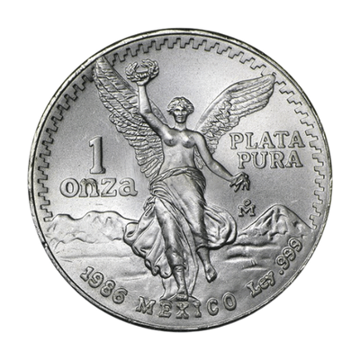 リベルタード銀貨 1オンス(メキシコ)