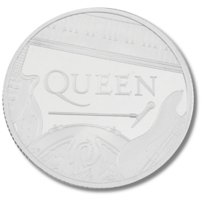 ミュージックレジェンド クイーン 2020年 プルーフ銀貨(ロイヤルミント)