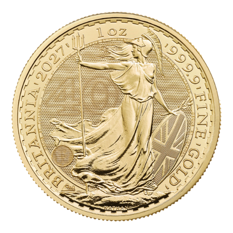 2027年 ブリタニア金貨 1オンス 発行40周年