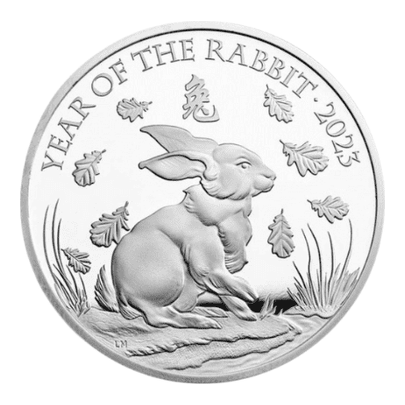 2023年 ロイヤルミント 干支 銀貨 卯(うさぎ)