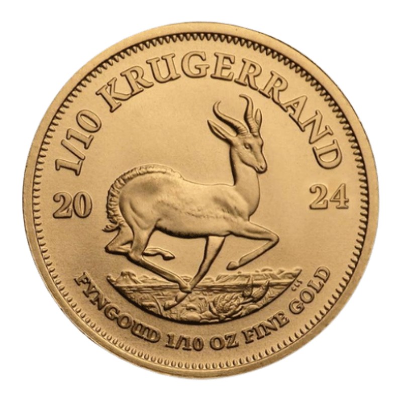 クルーガーランド金貨 1/10オンス